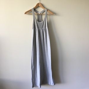 James Perse Gray jersey dress 0